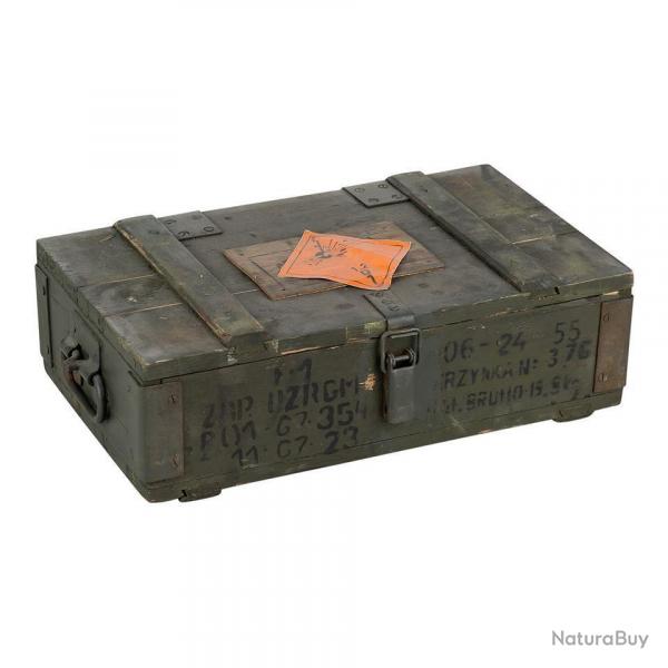 Caisse militaire bois occasion 48x28x16cm