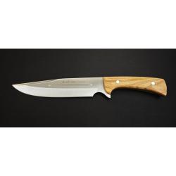 Muela Jabali -21 OL Couteau de chasse - manche olivier - lame de 21cm