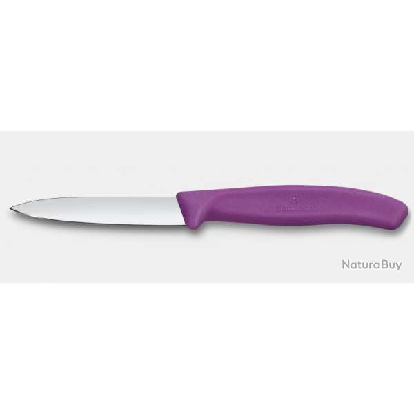 Victorinox 6.7835.C1 Couteau d'office couleur mauve Swiss Classic - 1 pice