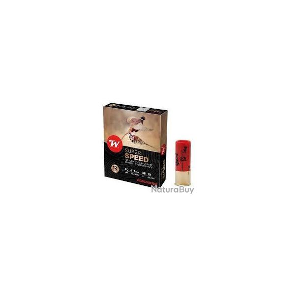 CARTOUCHE WINCHESTER SUPER SPEED calibre 12/70 36g BJ n1 x10