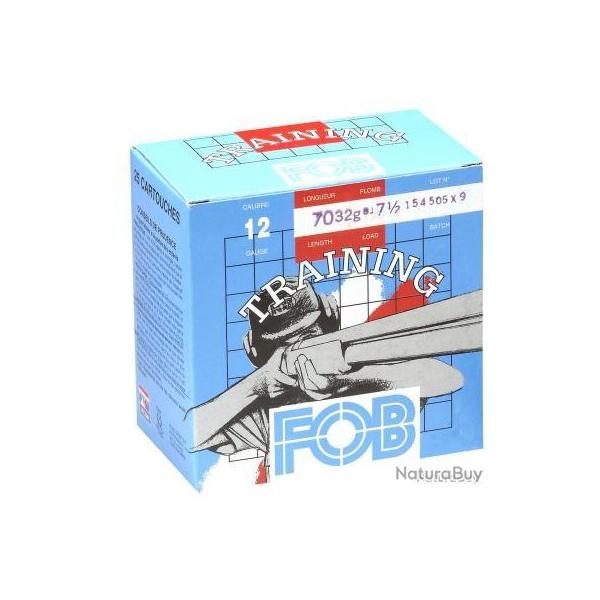 CARTOUCHES FOB TRAINING calibre 12/70 32g BJ n9 x25