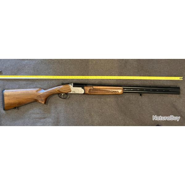 Fusil Manuchasse MXL Bois superpos calibre 12/76 magnum - Longueur du canon : 66 cm