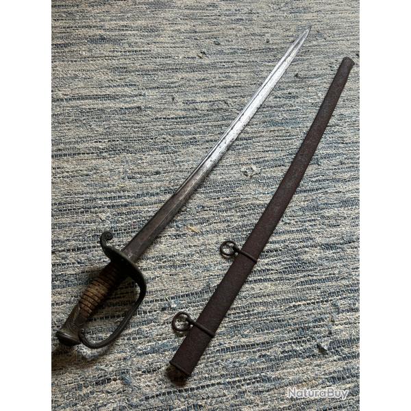 Sabre d'officier franais modle 1855 - Second Empire Napolon III