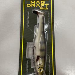 !! Ope -45%!! LEURRE MEGABASS MAG DRAFT 8inch col FRENCH TIGER