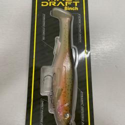 !! Ope -45%!! LEURRE MEGABASS MAG DRAFT 8inch col NUDE RAINBOW