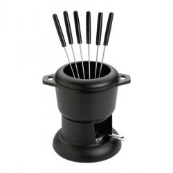 Service a fondue bourguignonne Invicta noir diam.14cm