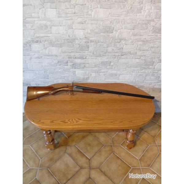 Fusil juxtaposé 12/70 artisan dieppois