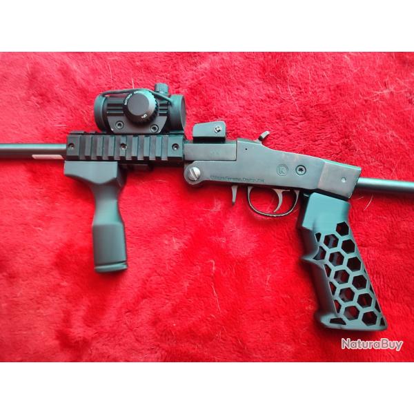 Kit poignee esqueletique + garde main pour chiappa little badger