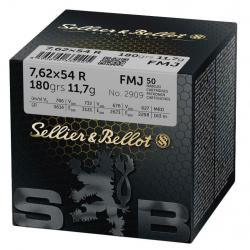 SELLIER BELLOT cal.7,62X54R FMJ 11.7GR /50