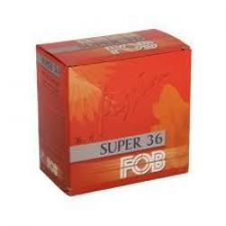 CARTOUCHES FOB SUPER 36 calibre 12/70 36g BJ n°6 x25