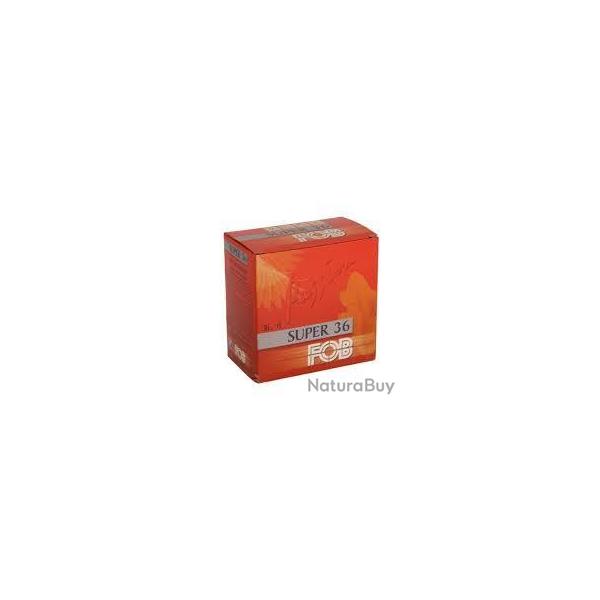 CARTOUCHES FOB SUPER 36 calibre 12/70 36g BJ n6 x25