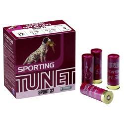 CARTOUCHE TUNET SPORT 32 calibre 12/70 32g BJ n°9 x25