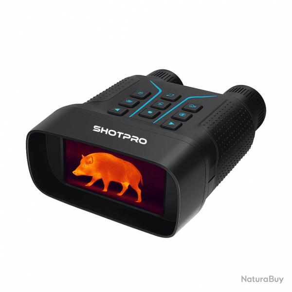 Jumelles Vision Nocturne SH45 4K avec Enregistrement Vido - Porte 400m