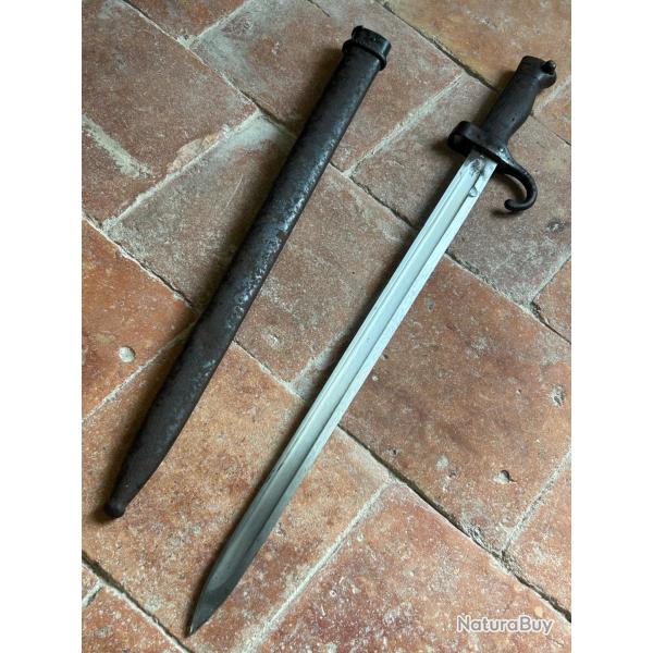 Baonnette franaise Berthier 1892 1er type - WW1