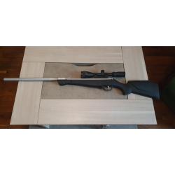 *RARE* Crosman Silverfox NP 4.5mm , 19.2 joules + Lunette Centerpoint 3-9x40 + montage monobloc