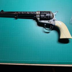 Colt saa 1873 calibre 44 40 gravé état proche du neuf gravures magnifique