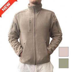 Polaire Militaire GK DUTYCALL - Isolation Thermique et Renfort Cordura 500 Vert, L