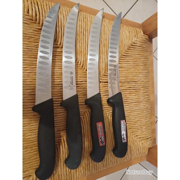 couteaux de boucher Giesser alvols neufs 20 cm