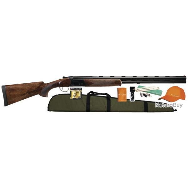 PACK FUSIL SUP. SHLBERG BLACK - JEUNE CHASSEUR 2025 CAL. 12 / 76 MM CANONS 71CM BOIS ERGAL 1DS EXT.