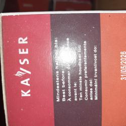 CARTOUCHE DE CO2 de Marque KAYSER24 cartouches par boîtes..25X24 Total 600 cartouches  co2