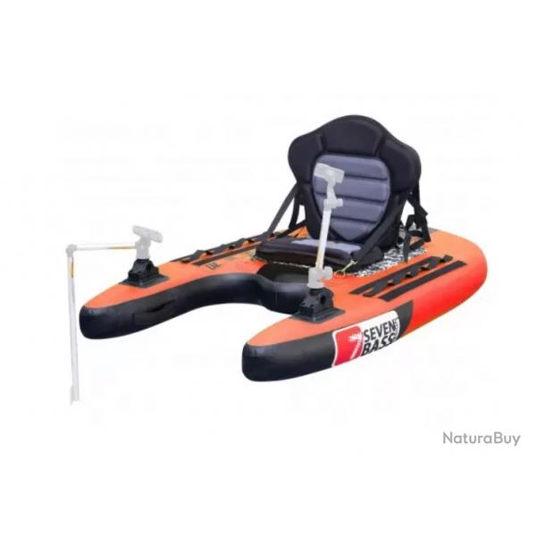 Float Tube Seven Bass Nano Orange