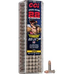 Munitions CCI strangers hyper Velocity cal.22lr 32gr copper plated hollow point par 100