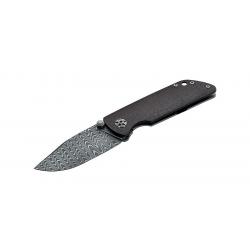 Couteau Boker M4 Sherman Damas - Lame 77mm - Manche Micarta - Clip