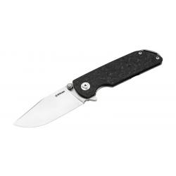 Couteau Boker Sherman EDC - Lame 75mm - Manche Carbone - Clip