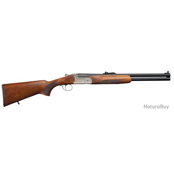 Fusil superpos VERNEY CARRON vercar churchill gros gibier cal.12/76 canon 55cm