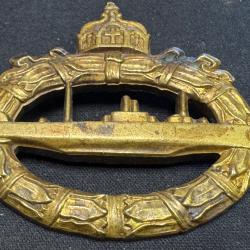 badge allemand UBOAT 1 ère guerre mondiale SCHOT