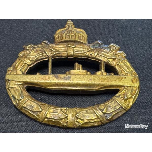 badge allemand UBOAT 1 re guerre mondiale SCHOT
