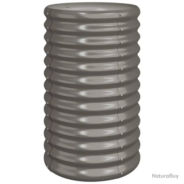 Jardinire bac lit surlev plantes fleurs terrasse jardin de jardin acier enduit de poudre 40 x 40