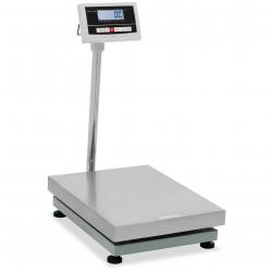 Balance plateforme professionnelle industrielle pèse-colis 300 kg / 0,01 kg 45 x 60 cm kg/lb acier