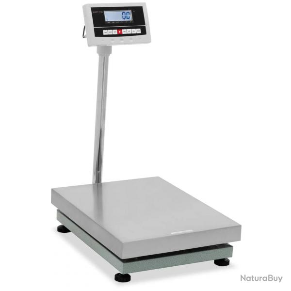 Balance plateforme professionnelle industrielle pse-colis 300 kg / 0,01 kg 45 x 60 cm kg/lb acier