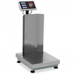 Balance plateforme professionnelle industrielle pèse-colis 300 kg / 0,02 kg 40 x 50 cm argenté 14_0