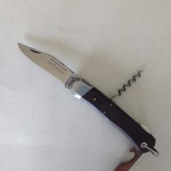 Couteau pliant Le pionnier spécial Chasse  3 pièces en palissandre
