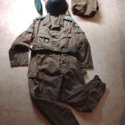 DDR uniforme SchutzPolizei de sous-officier