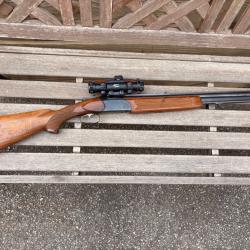 Carabine mixte BRNO Rifles avec point rouge Tasco