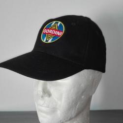Casquette GORDINI noire ( RENAULT 8 12 17 rallye côte circuit VHC VHRS RACING VINTAGE COLLECTION )