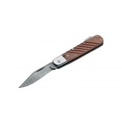 Couteau Boker 98k Damas - Lame 84mm - Manche Noyer