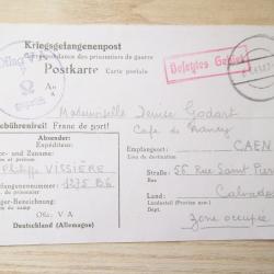 Oflag V-A Weinsberg correspondance prisonnier officier 4 janvier 1941
