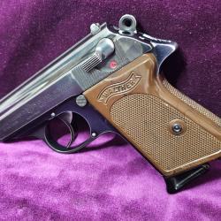 Pistolet MANURHIN Walther, MOD PPK, cal. 7,65br, FRANCE, Catégorie B