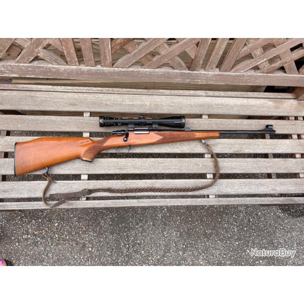 Carabine Remington avec lunette Redfield 3-9x50