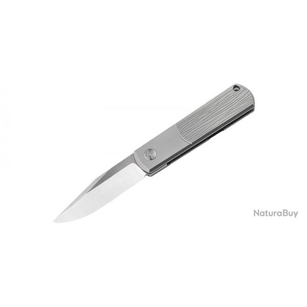 Couteau Boker BRLW - Lame 65mm - Manche Titane - Clip