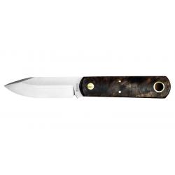 Couteau Boker Barlow BFF - Lame 70mm - Manche Noyer - Etui Cuir