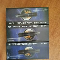 Lot de 3 lampes taser