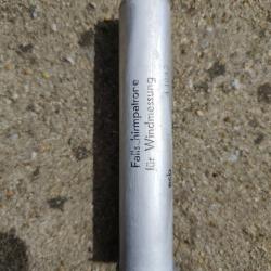 Cartouche allemande pour lance fusée fallschmirpatronen fur windmessung - ecb 1942