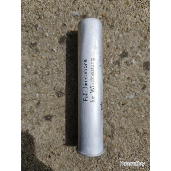 Cartouche allemande pour lance fuse fallschmirpatronen fur windmessung - ecb 1942