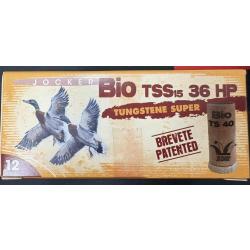 Cartouches JOCKER BIO TSS 36g BJ calibre 12/76 TUNGSTENE D15 n°9 x10