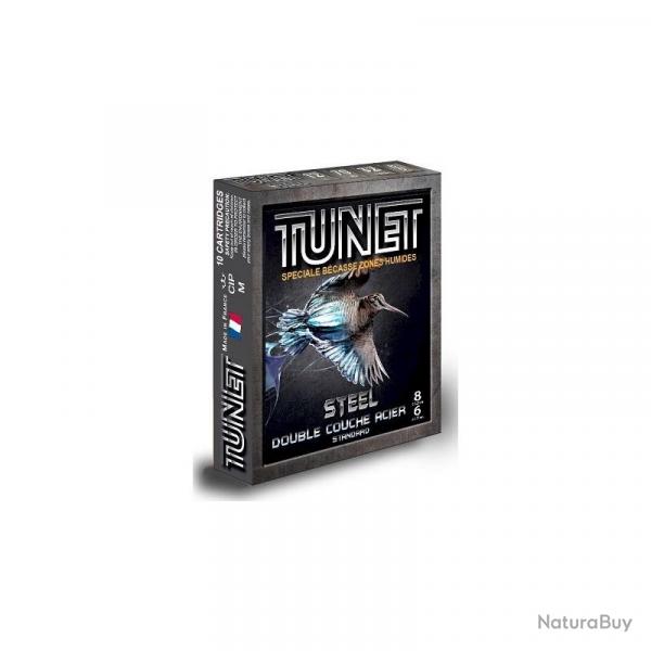 CARTOUCHE TUNET BECASSE 32g STEEL STD calibre 12/70 n6/8 x10